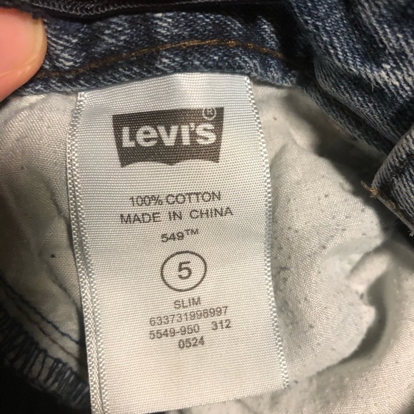 Levi’s 549 boys jeans size 5 - Picture 4 of 4
